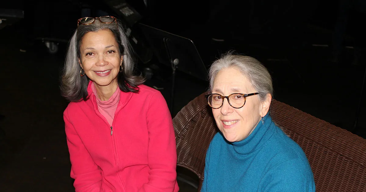 Carry My Own Suitcase rehearsal image from KU News