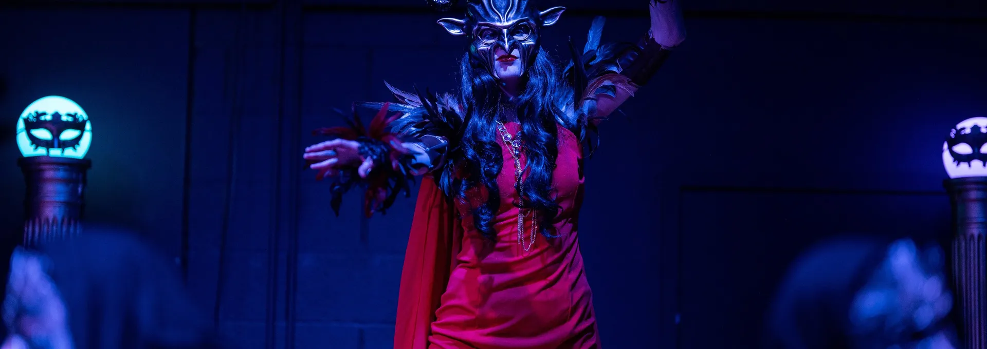 Grace Steiner in opera performance